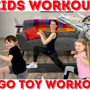 kids Lego toy workout