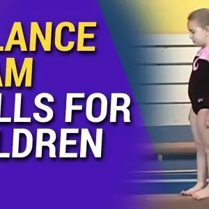 balance beam drills for children