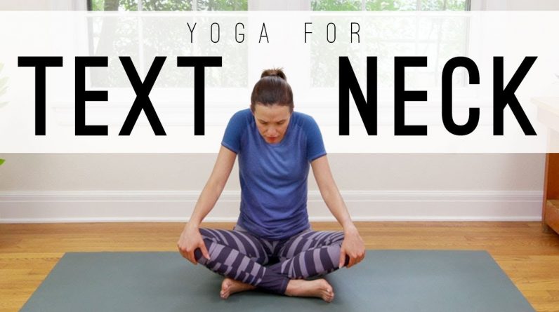 How to Fix your Text Neck with Yoga
