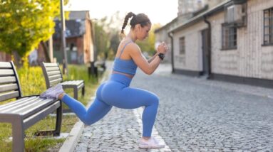 Bulgarian split squat: Tone your glutes with this exercise
