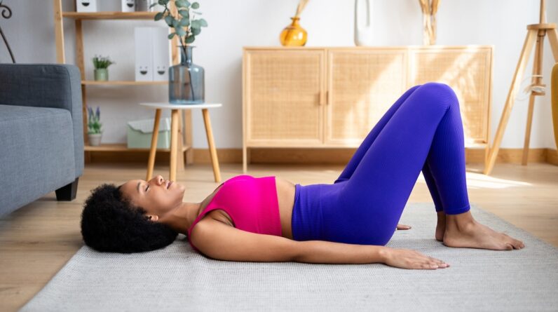 Relax to the Max With This 20-Minute Yoga Flow You Can Do Entirely Lying Down