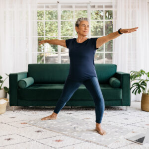 5 Yoga Poses That Can Help Manage Menopause Symptoms (Looking at You, Hot Flashes!)