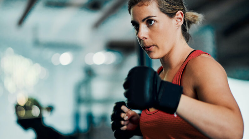 Relieve Major Stress (and Feel Like a Badass) With These 4 Punching Bag Workout Moves