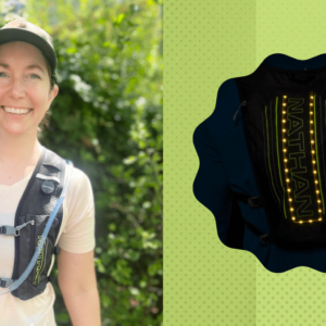 This Light-Up Running Pack Keeps Me Hydrated and Extra Safe During Nighttime Miles