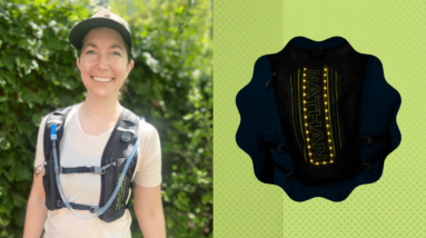 This Light-Up Running Pack Keeps Me Hydrated and Extra Safe During Nighttime Miles