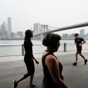 If the Sky Is Hazy, Is It Safe to Exercise Outside?