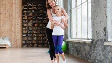 How to Encourage Teenagers to be More Active full-shot-mother-hugging-daughter_23-2148478553