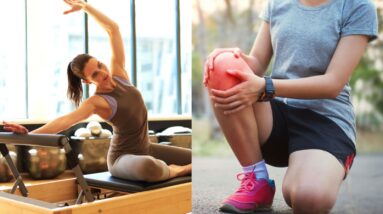 Pilates for knee pain: 15 exercises to reduce the discomfort