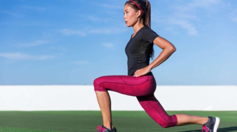 Try reverse lunges to work your glutes and more