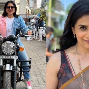 Sonali Kulkarni calls biking ‘liberating’, says it’s great for her mind and body